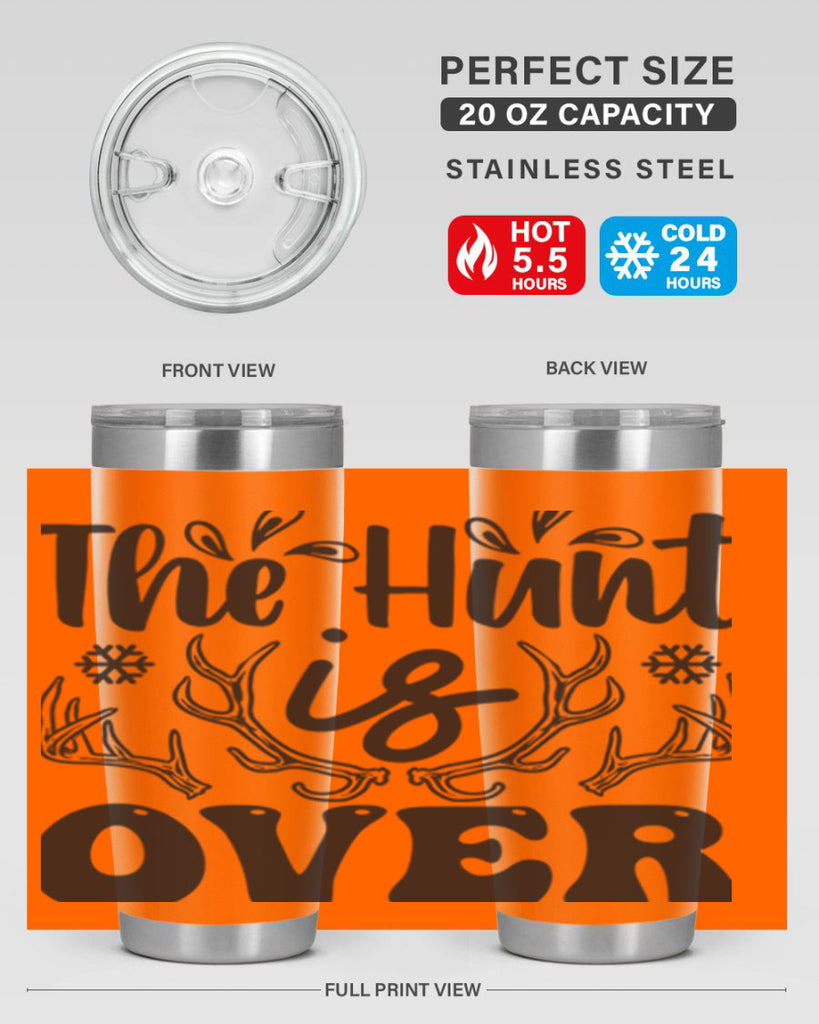 The hunt is over 403#- winter- Tumbler