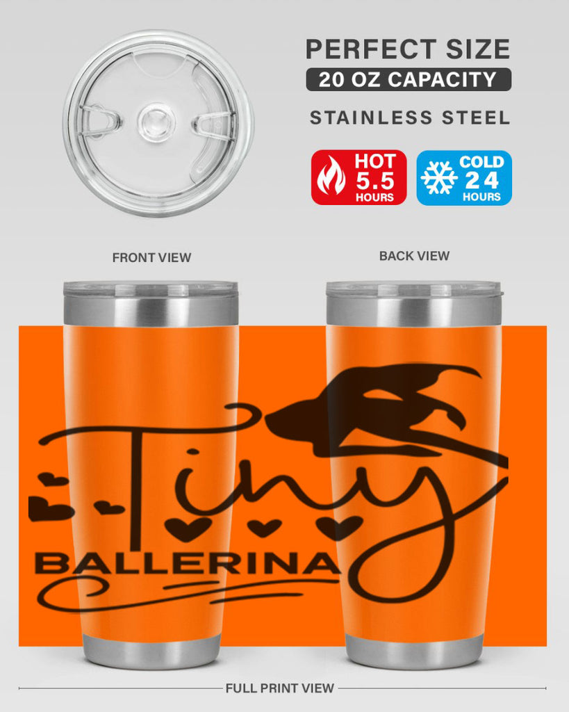 Tiny Ballerina 89#- ballet- Tumbler