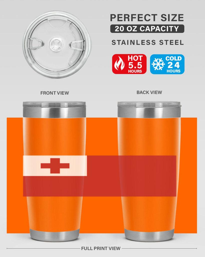 Tonga 20#- world flags- Tumbler