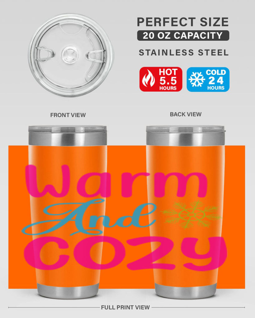 Warm And Cozy 446#- winter- Tumbler