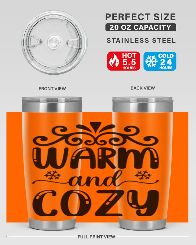 Warm and Cozy 460#- winter- Tumbler