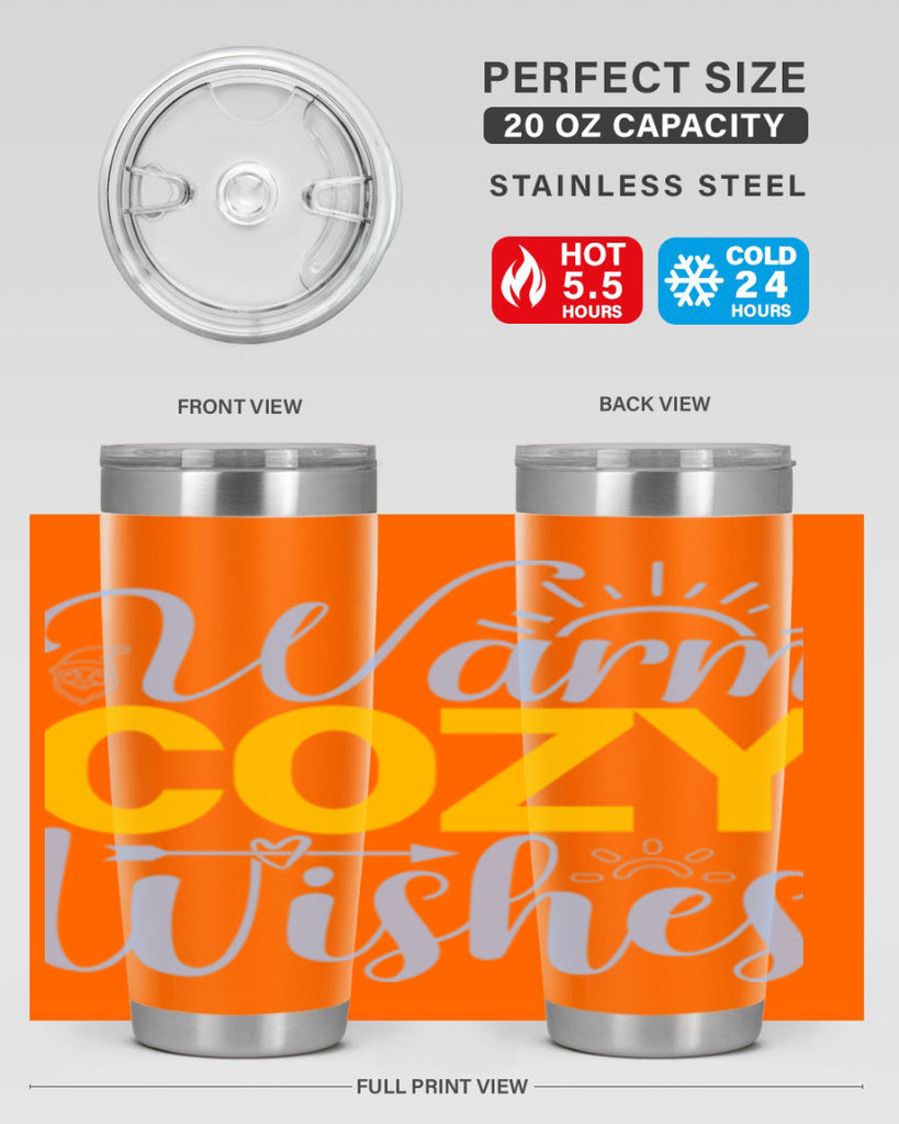 Warm cozy wishes447#- winter- Tumbler