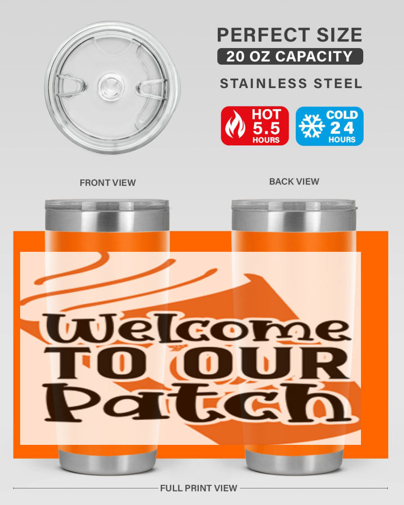 WelcometoOurPatch 642#- fall- Tumbler