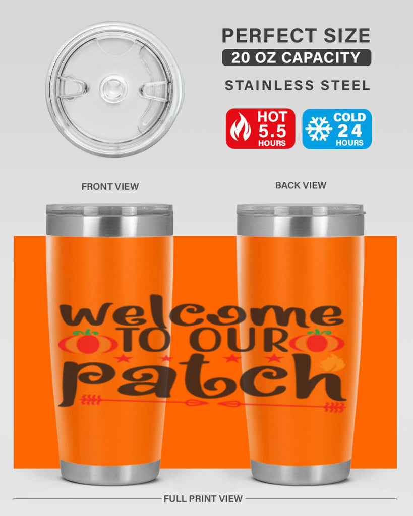 Welcometoourpatch 641#- fall- Tumbler
