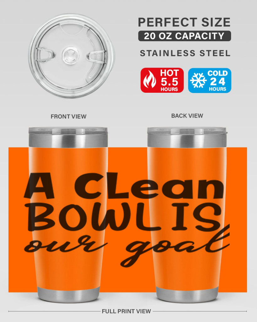 a clean bowl is our goal 93#- bathroom- Tumbler