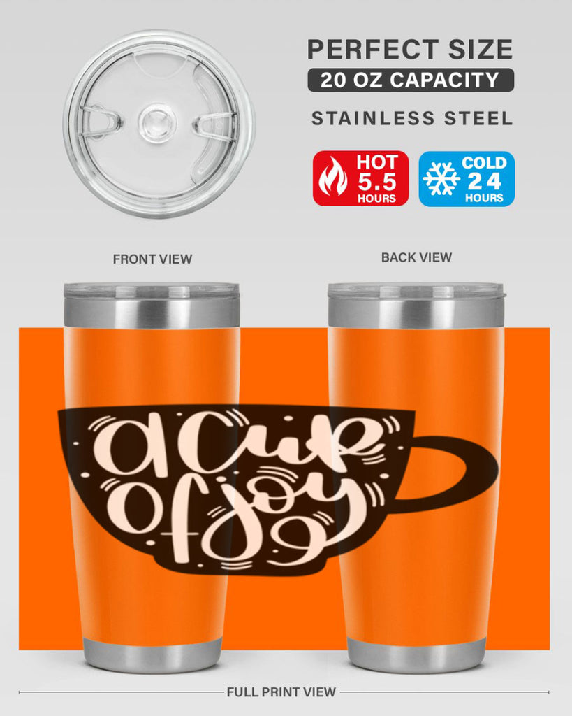 a cup of joy 191#- coffee- Tumbler