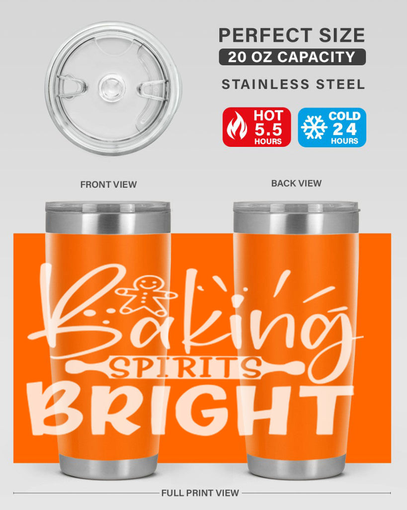 baking spirits bright 53#- kitchen- Tumbler
