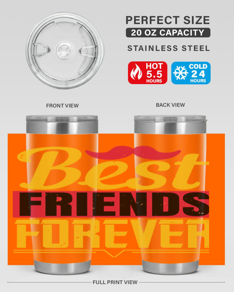 best friends forever 133#- fathers day- Tumbler