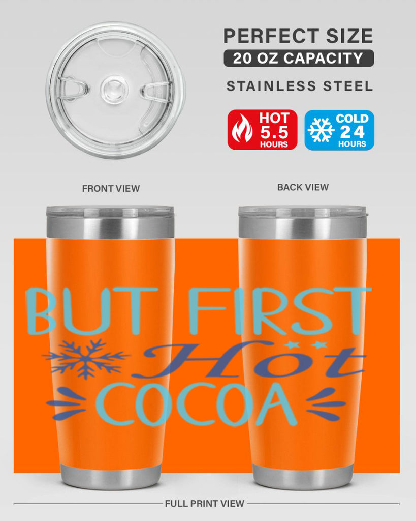 but first hot cocoa 33#- winter- Tumbler
