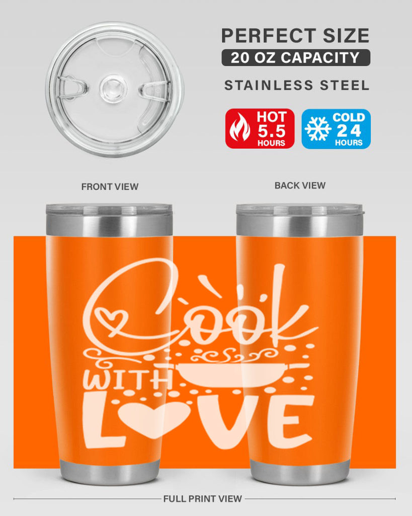 cook with love 44#- kitchen- Tumbler