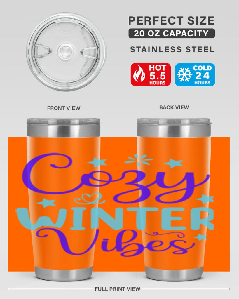 cozy winter vibes 66#- winter- Tumbler