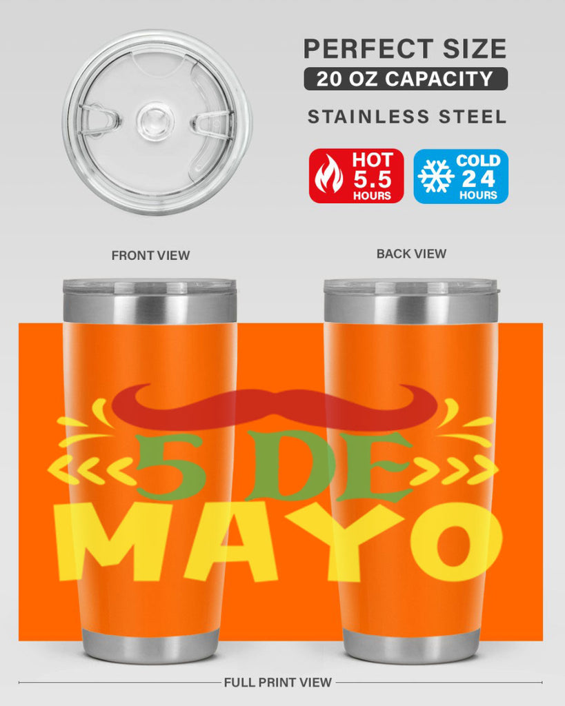 de mayo 5#- cinco de mayo- Tumbler