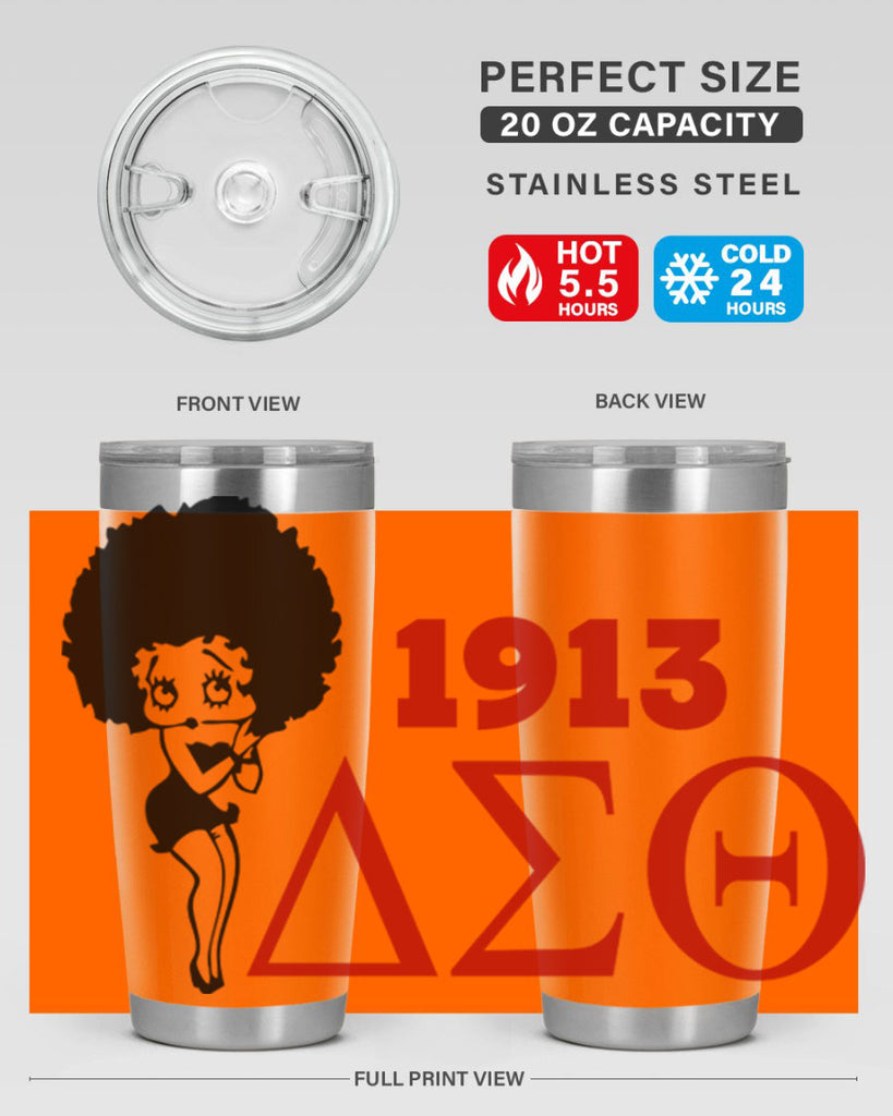 delta sigma theta 4#- black words phrases- Cotton Tank