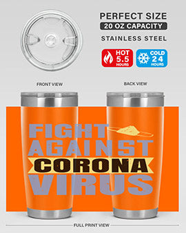fight against corona virus Style 42#- corona virus- Tumbler