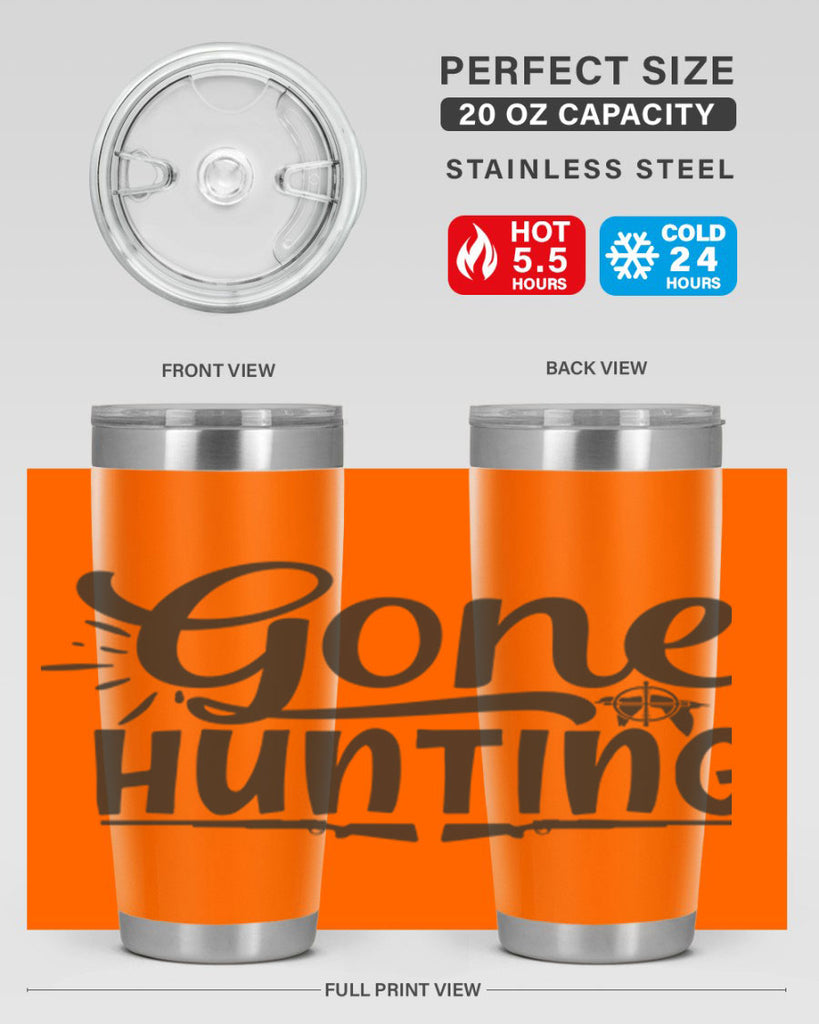 gone hunting 29#- hunting- Tumbler