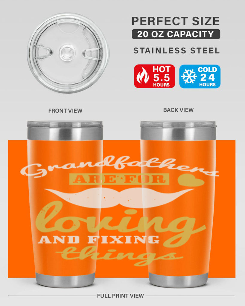grandfathers are for 221#- fathers day- Tumbler