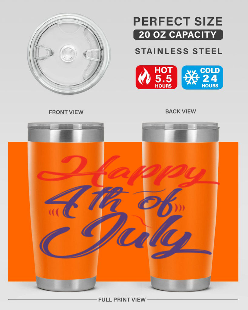 happy th july design Style 99#- Fourt Of July- Tumbler