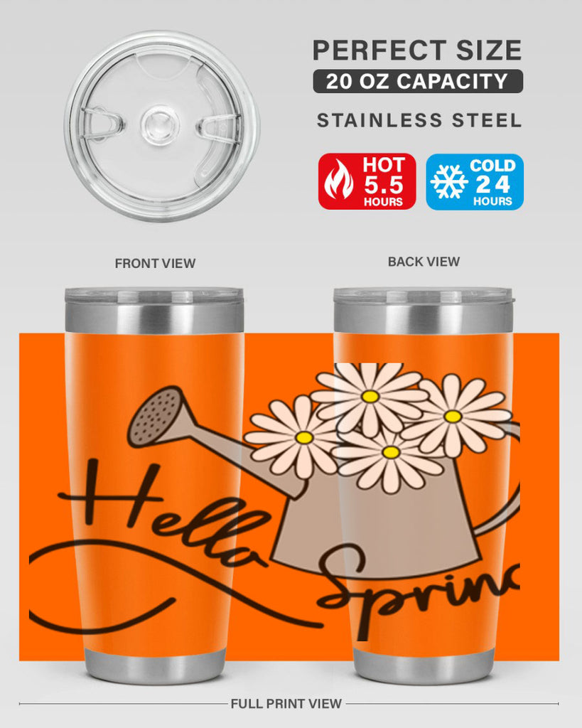 hello spring watering can208#- spring- Tumbler