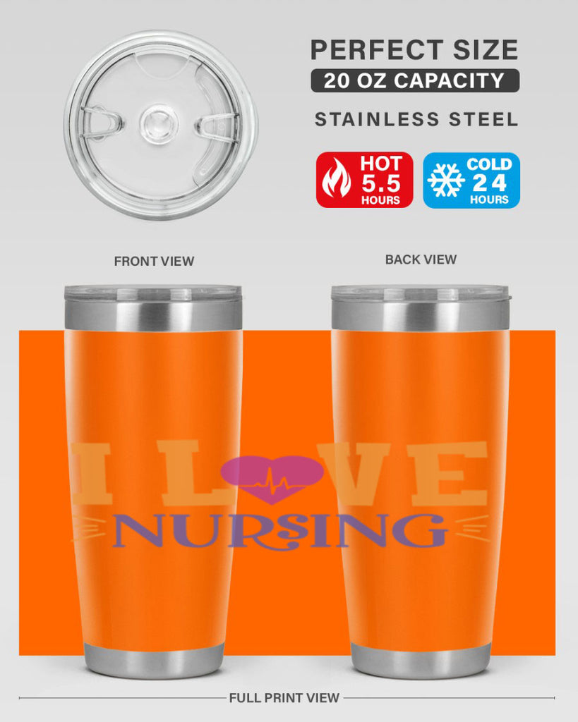 i love nursing Style Style 173#- nurse- tumbler