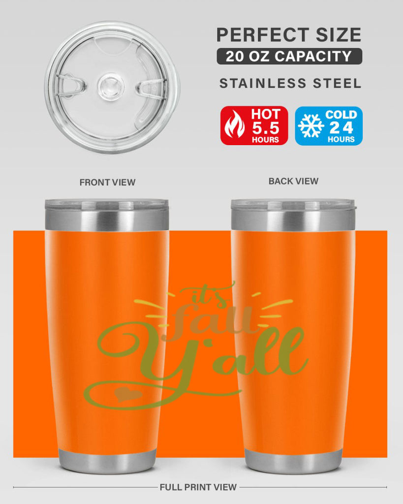 its fall yall 53#- thanksgiving- Tumbler