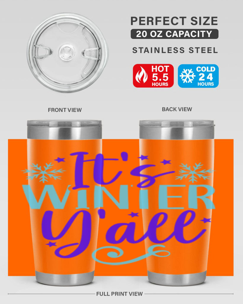 its winter yall 263#- winter- Tumbler