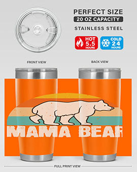 mama bear 24#- Bears- Tumbler