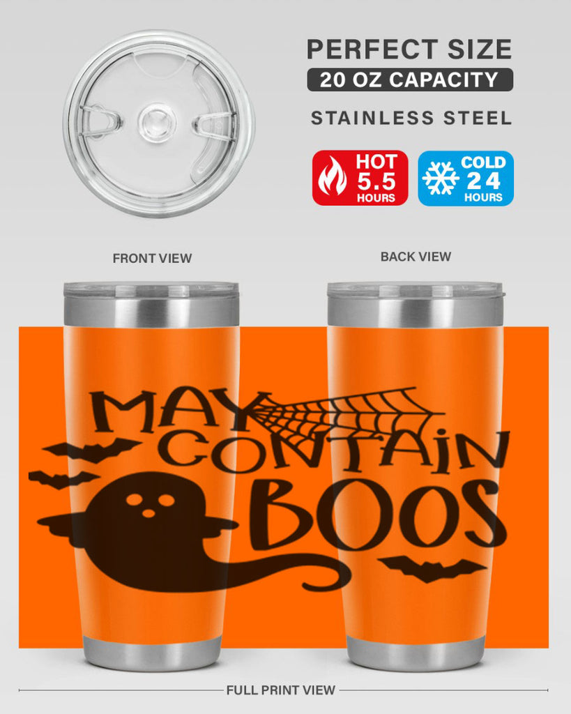 may contains boos 45#- halloween- Tumbler
