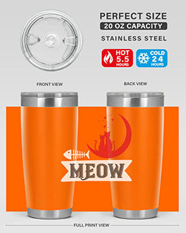 meow Style 70#- cat- Tumbler