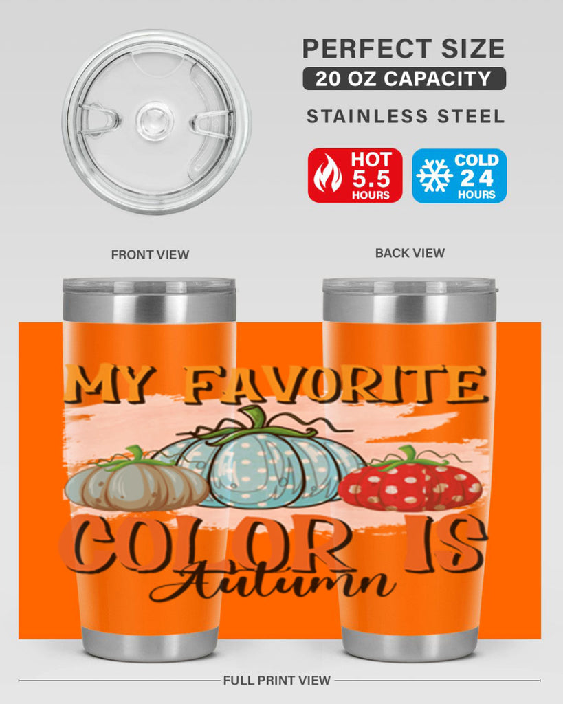 my favorite color is autumn 436#- fall- Tumbler