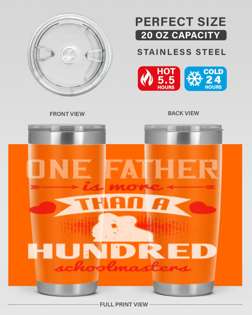 one father is more than 174#- fathers day- Tumbler