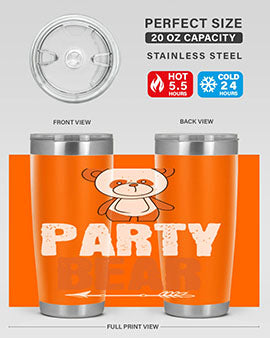 party bear 25#- Bears- Tumbler