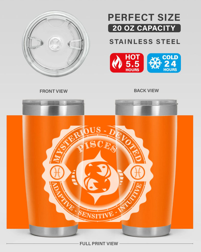 pisces 50#- zodiac- Tumbler