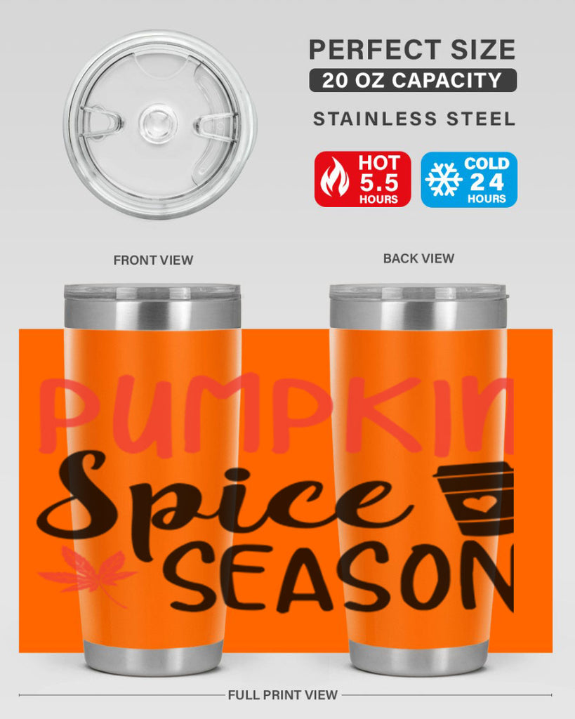 pumpkin spice Season 559#- fall- Tumbler