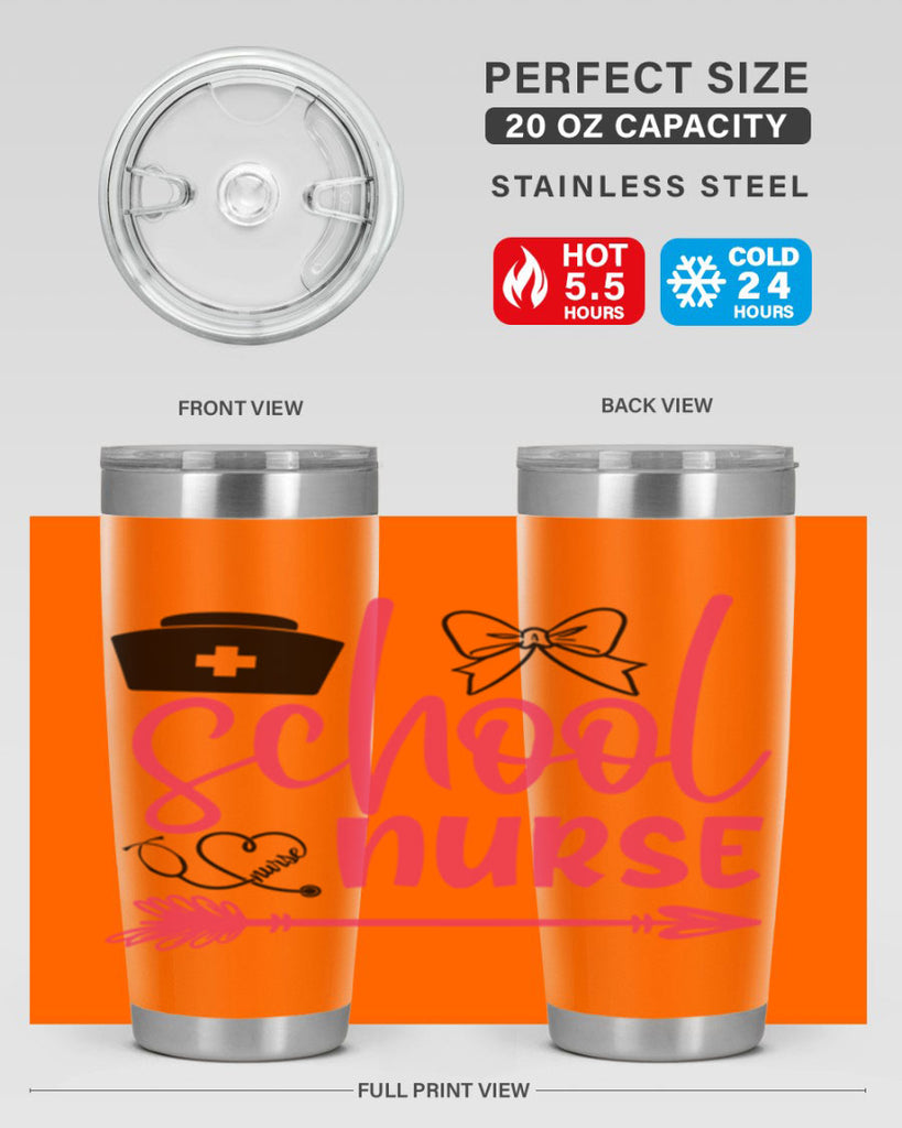 school nurse Style Style 49#- nurse- tumbler