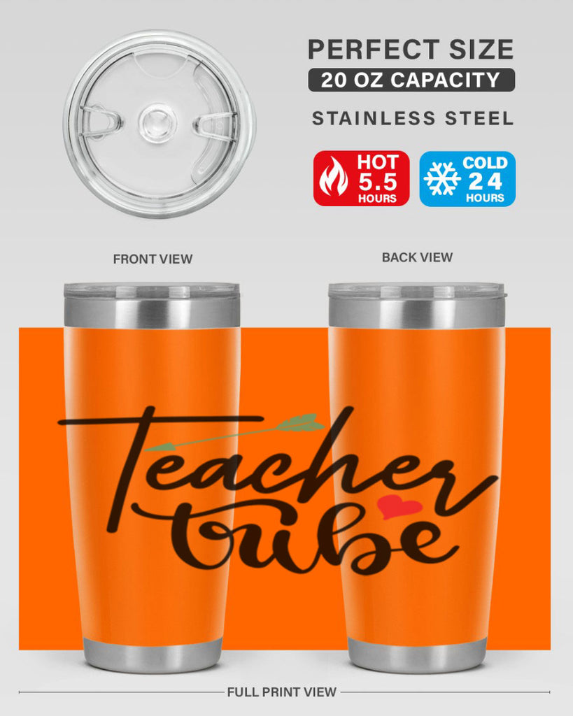 teacher tribe Style 200#- teacher- tumbler
