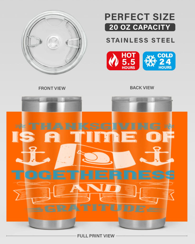 thanksgiving is a time of togetherness and gratitude 12#- thanksgiving- Tumbler