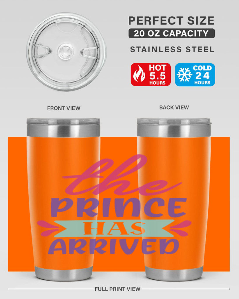 the prince has arrived Style 193#- baby- tumbler