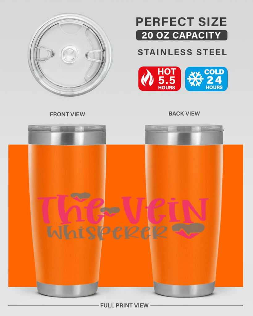 the vein whisperer Style 345#- nurse- tumbler