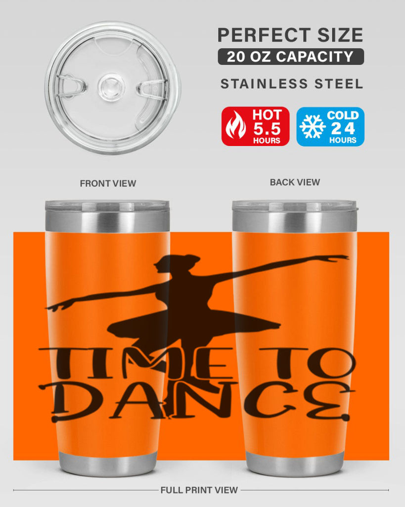 time to dance86#- ballet- Tumbler