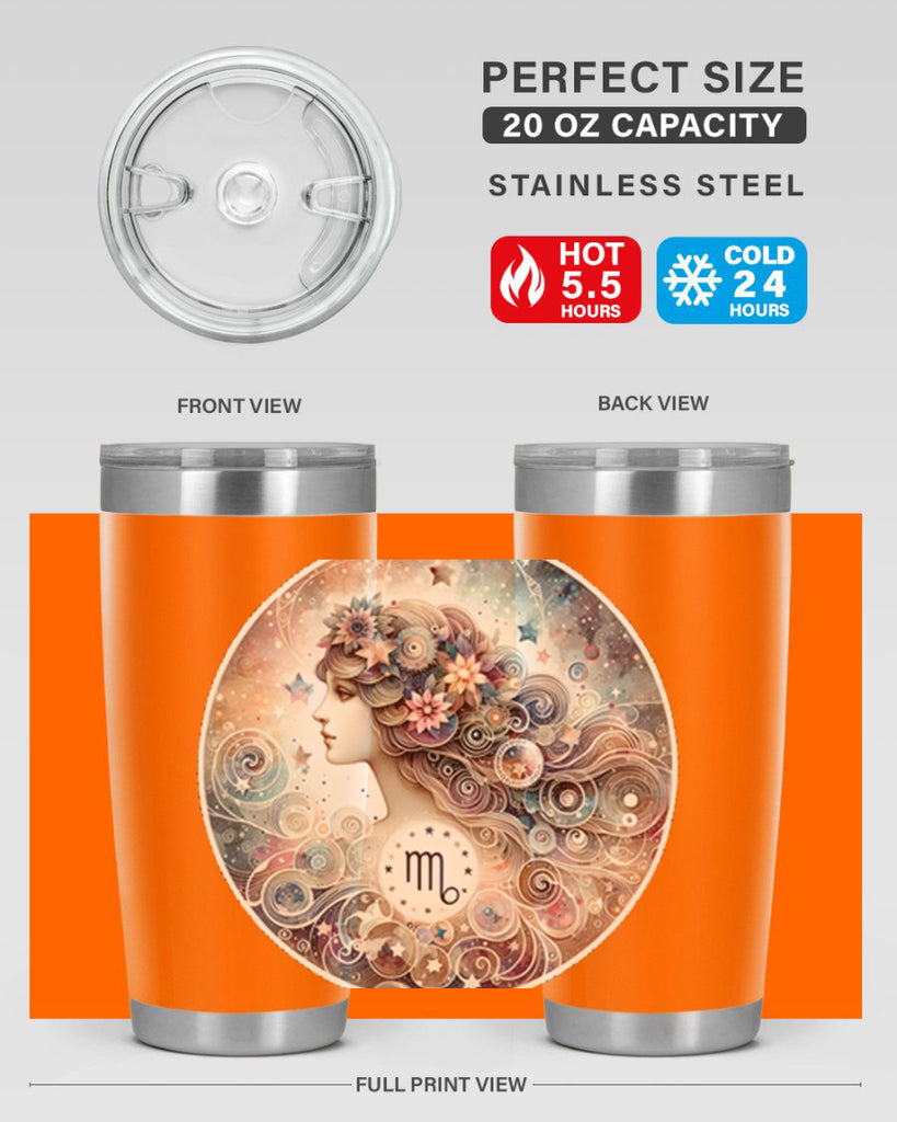 virgo 556#- zodiac- Tumbler