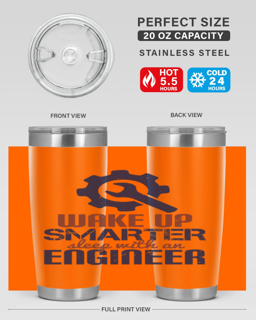 wake up smarter sleep with an engineer Style 31#- engineer- tumbler