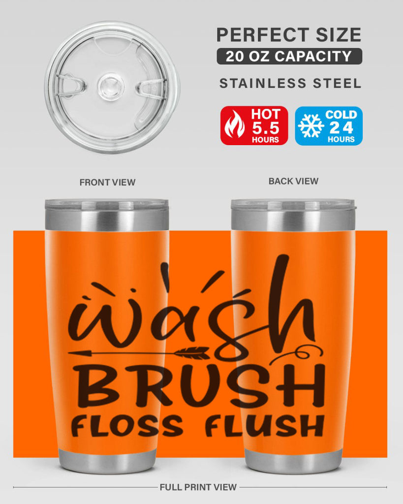 wash brush floss flush 73#- kitchen- Tumbler