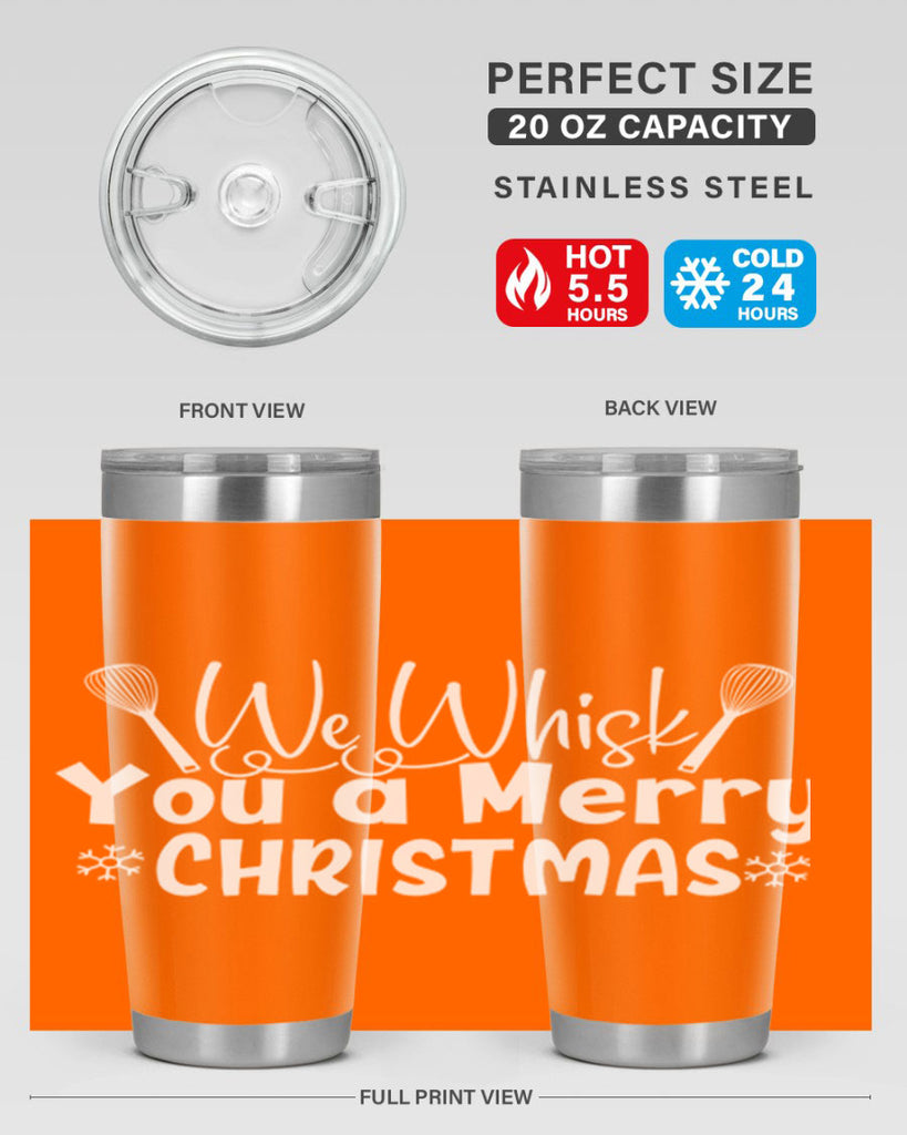 we whisk you a merry christmas 21#- kitchen- Tumbler