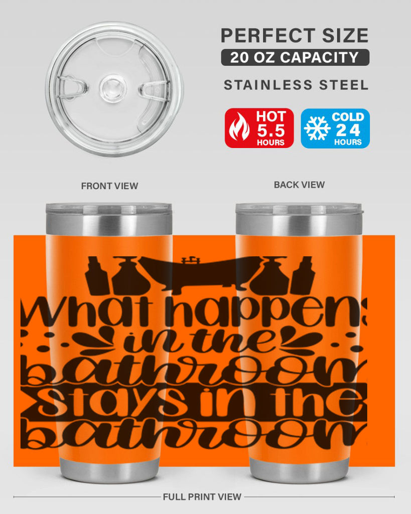 what happens in the bathroom 6#- bathroom- Tumbler