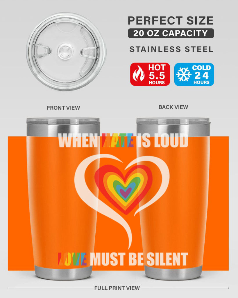 when hate is loud love lgbt 3#- lgbt- Tumbler