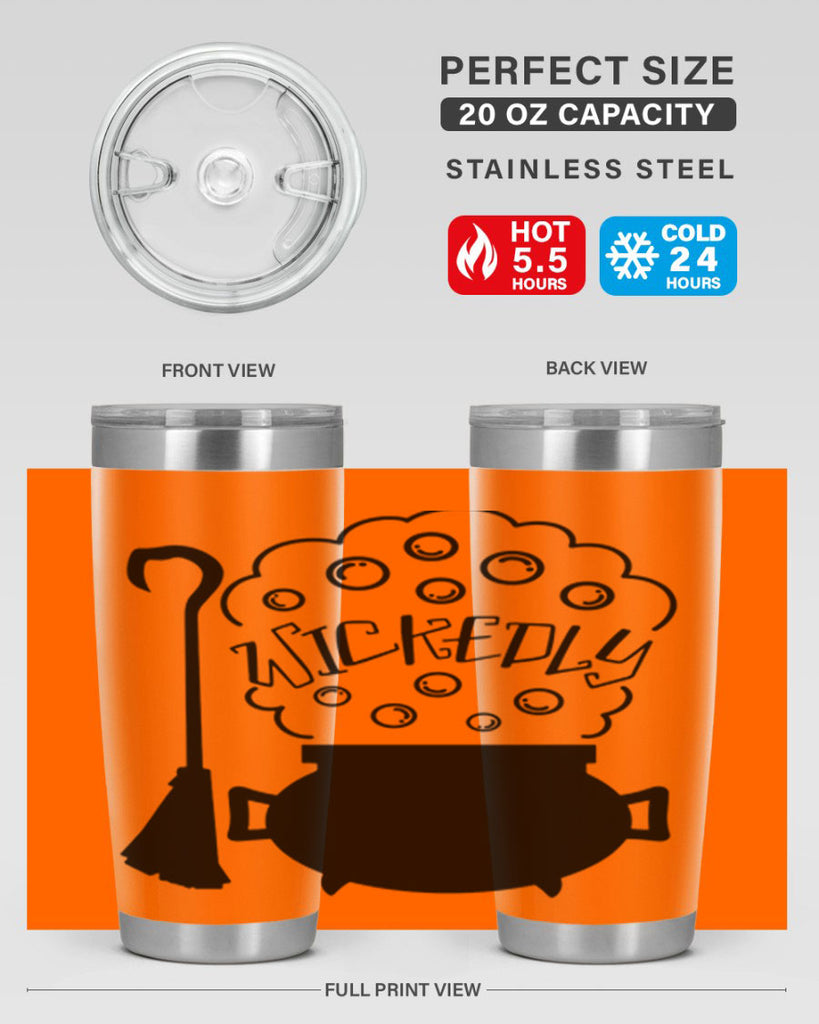 wickedly 11#- halloween- Tumbler