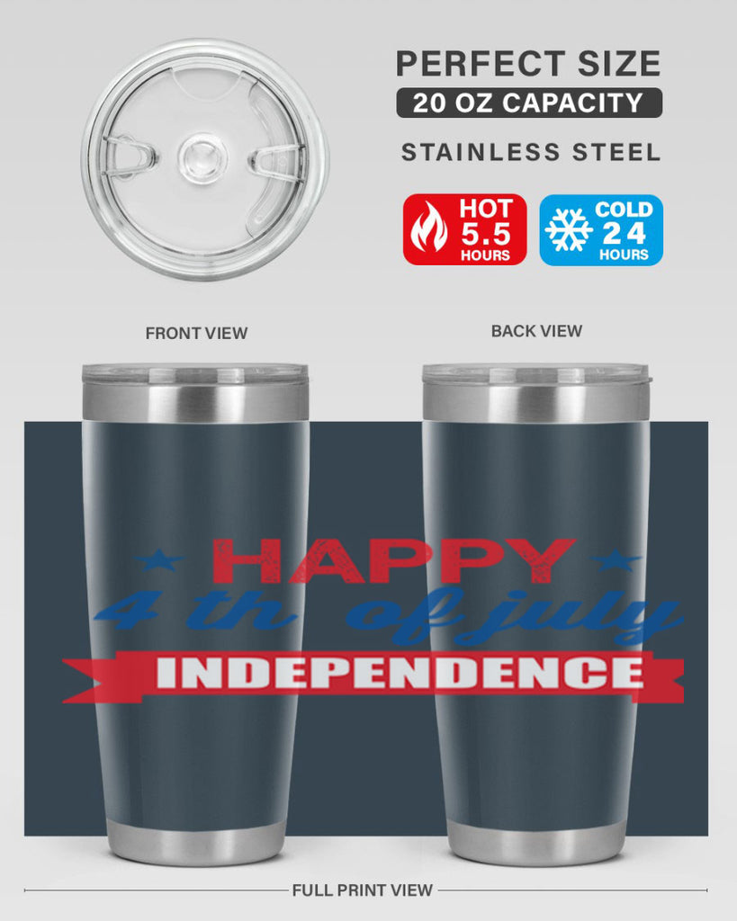 4th of july independence Style 68#- Fourt Of July- Tumbler