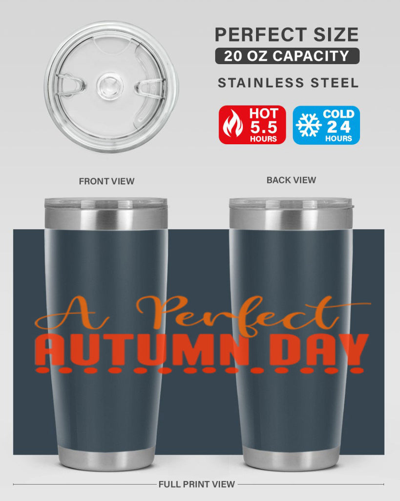 A Perfect Autumn Day Design 2#- fall- Tumbler