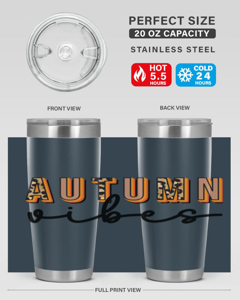 Autumn Vibes 37#- fall- Tumbler