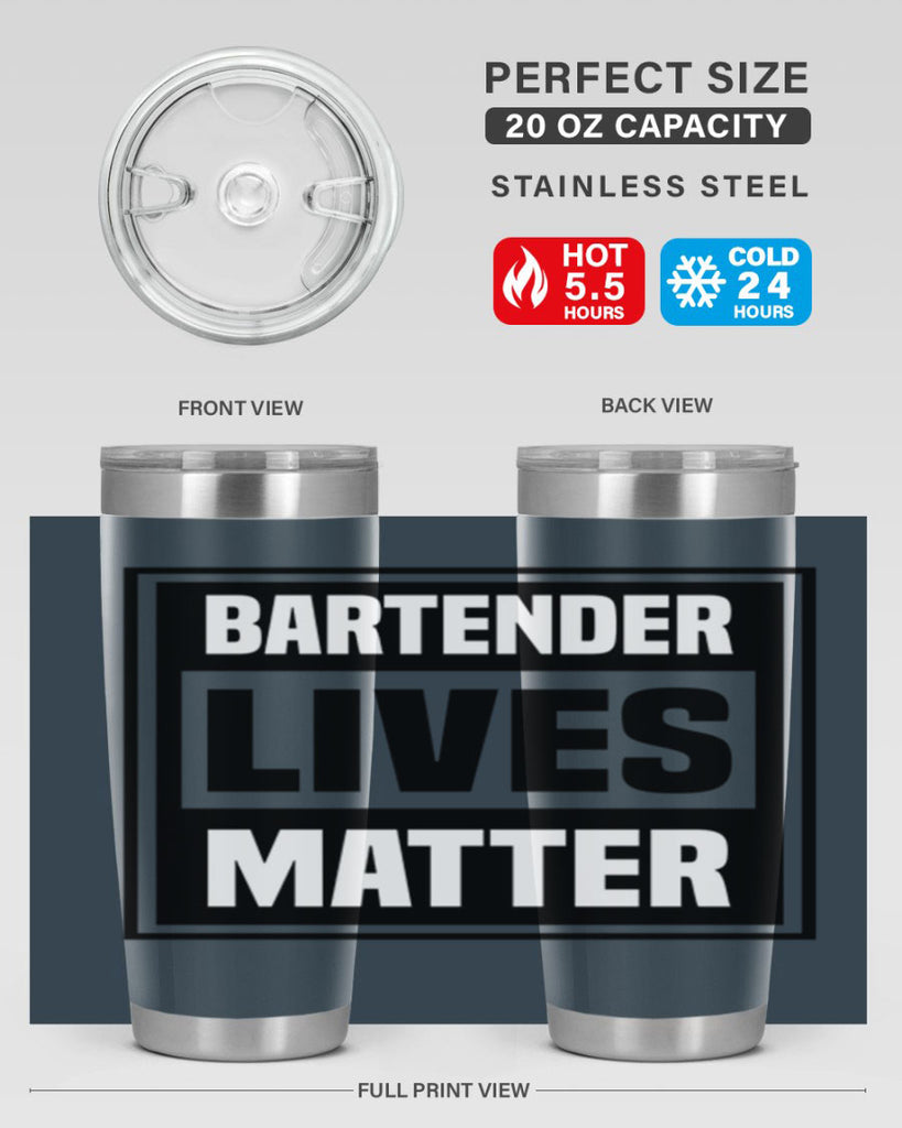 BARTENDER Style 7#- bartender- tumbler
